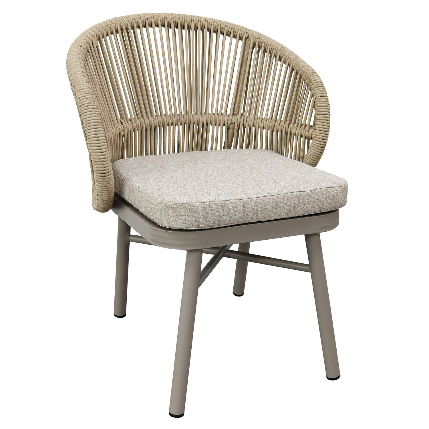 Amabel Rope Weave Outdoor Dining Chairs