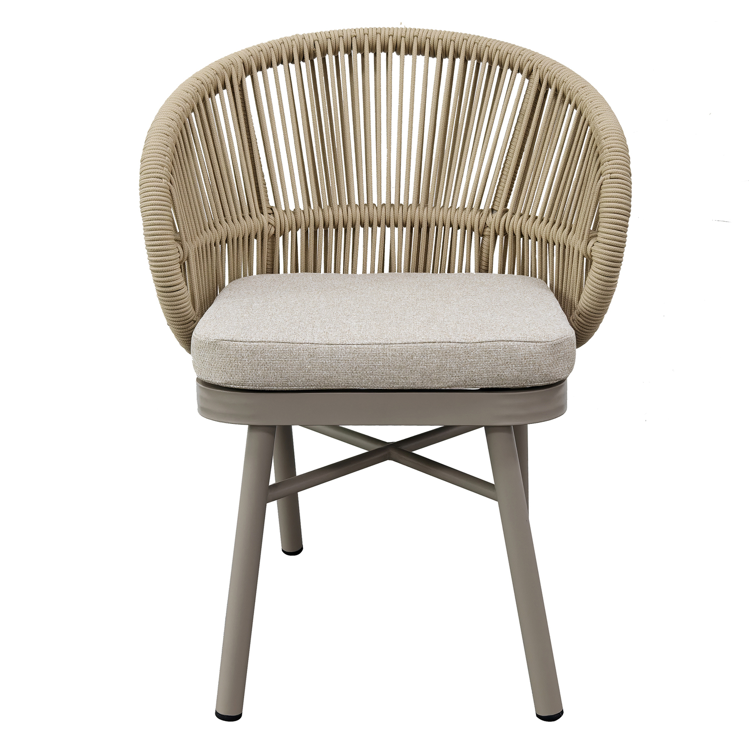 Amabel Rope Weave Outdoor Dining Chairs