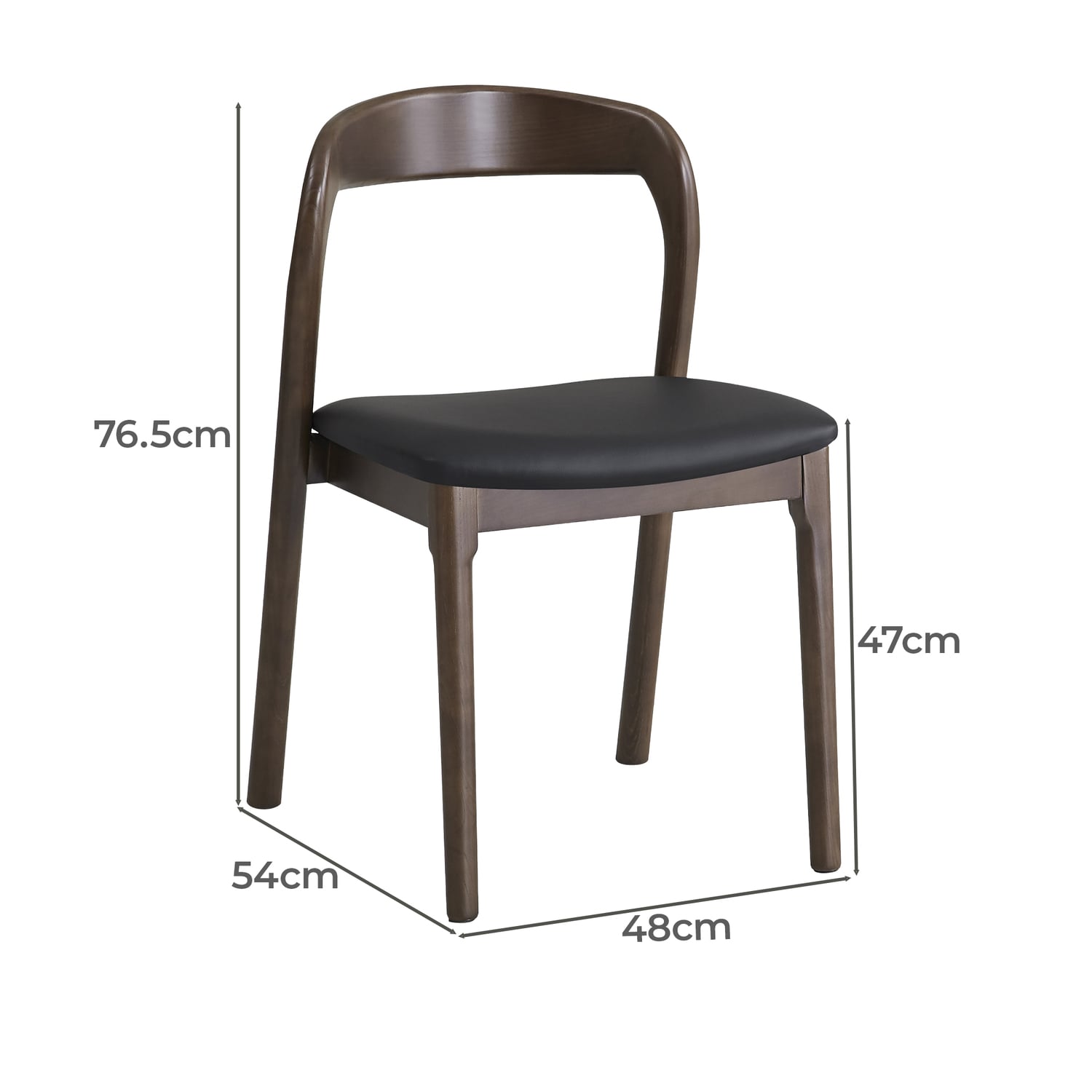 Dovian Faux Leather Dining Chairs