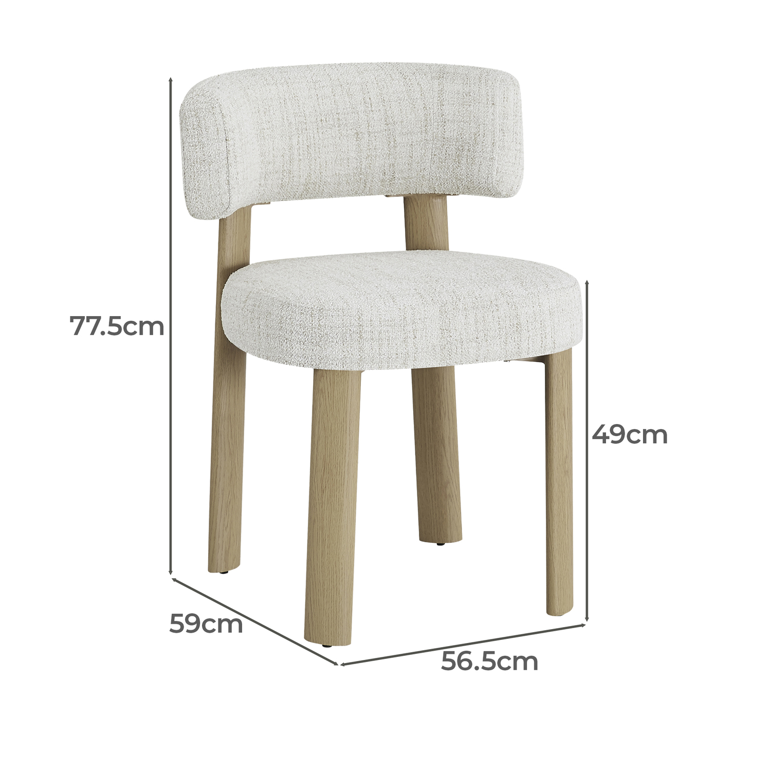 Kalina Chenille Dining Chairs