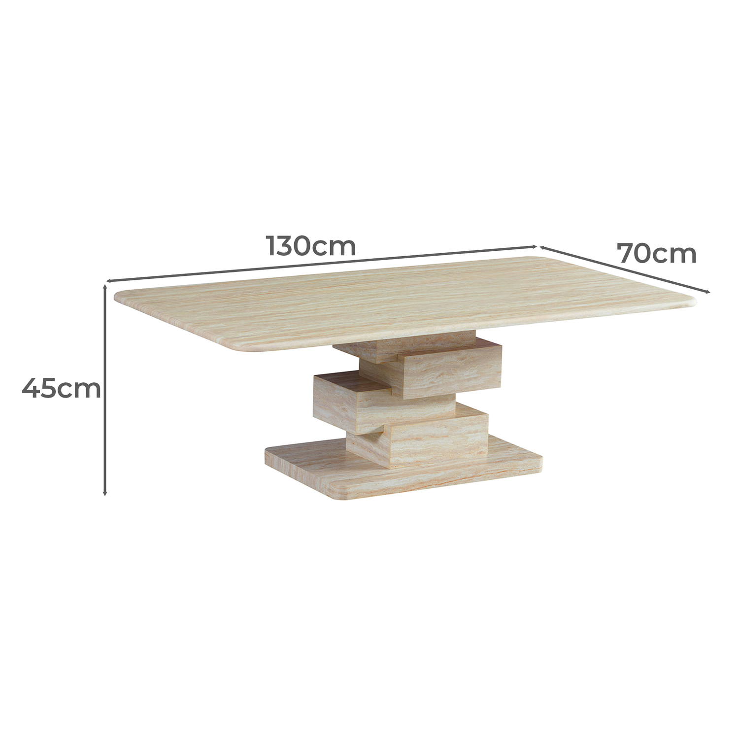 Easton Marble Coffee Table