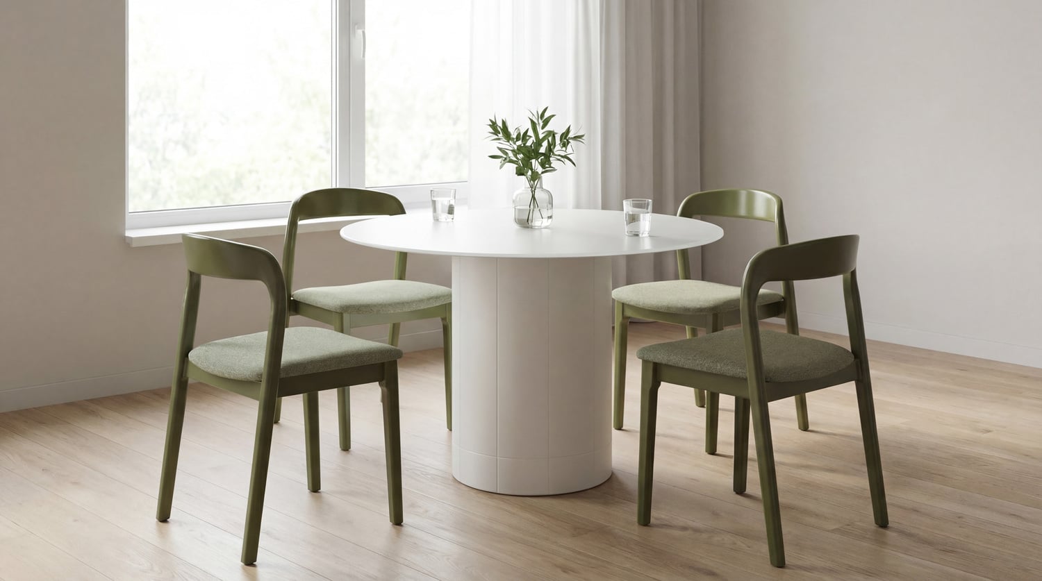 Sylvie Round Dining Table