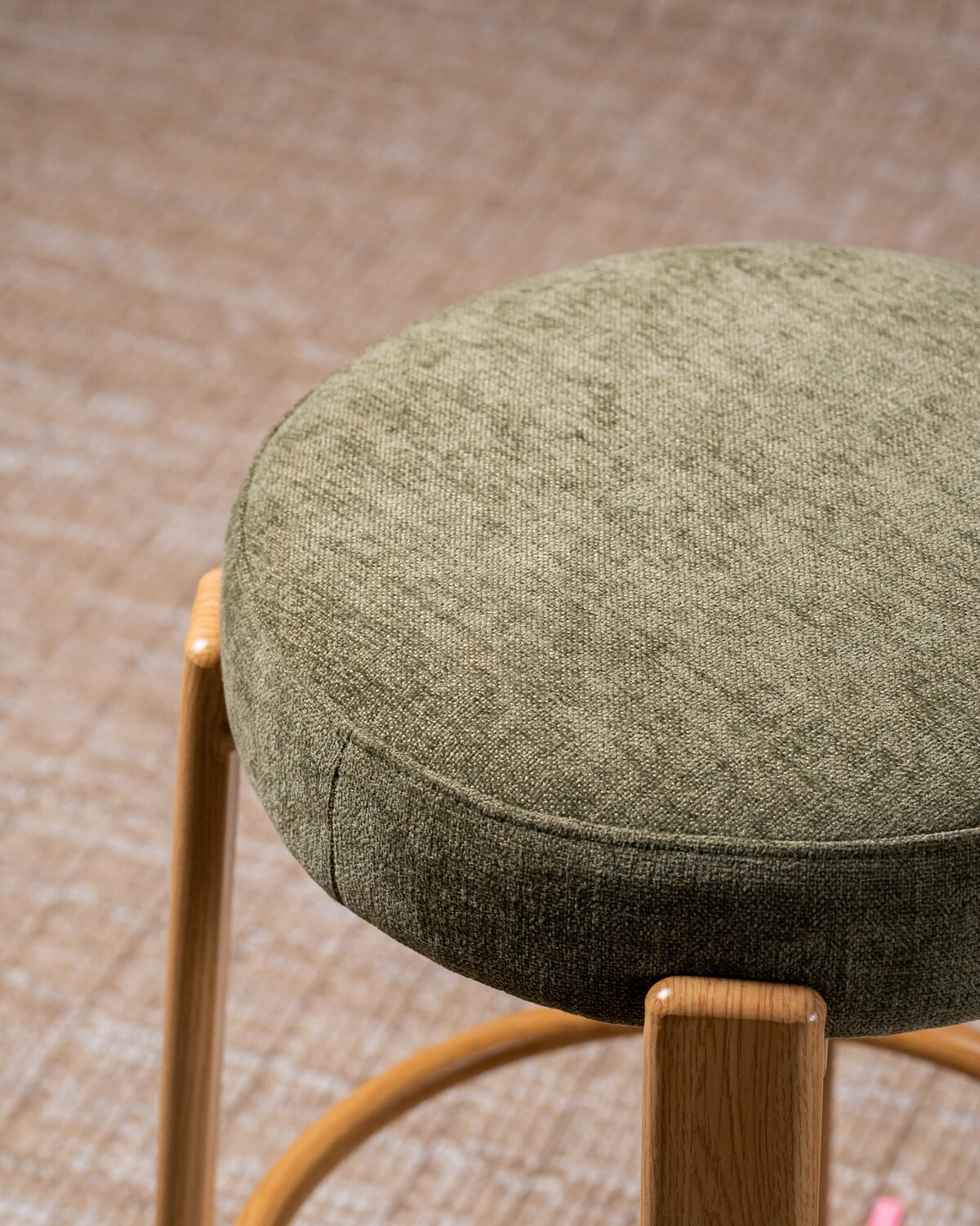 63.5cm Orin Chenille Bar Stools