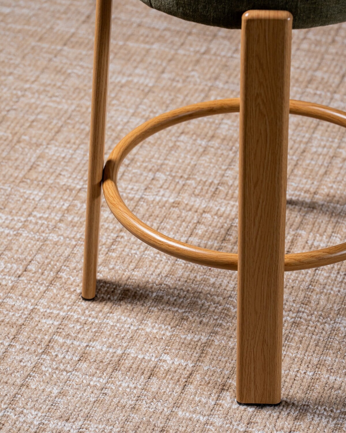 63.5cm Orin Chenille Bar Stools