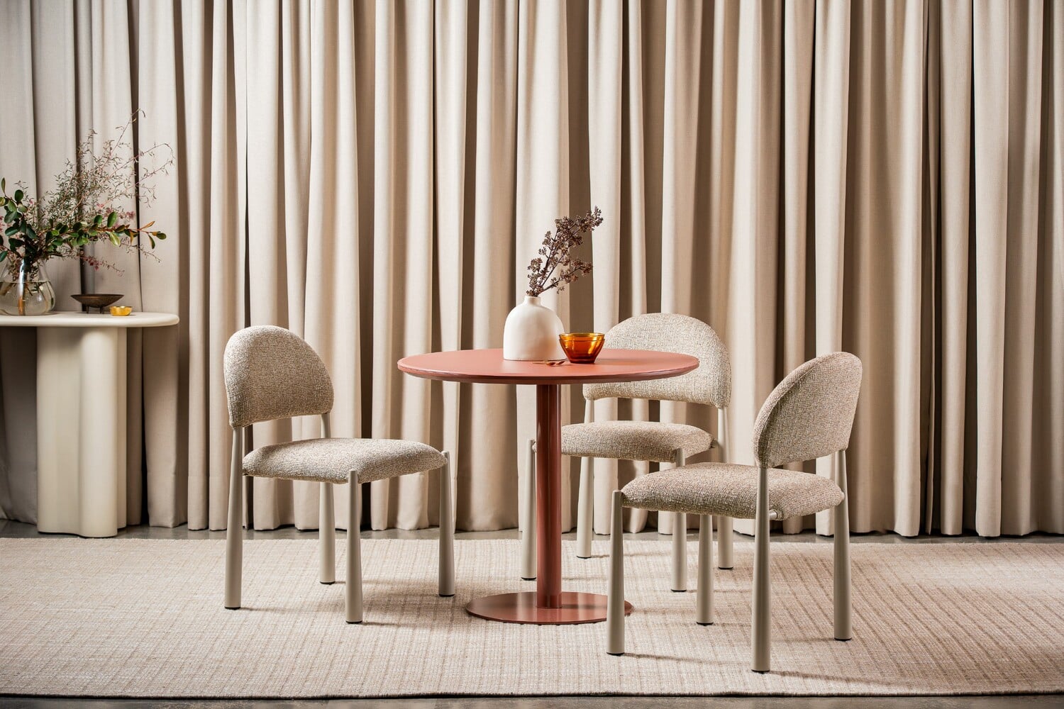 Riven Round Dining Table