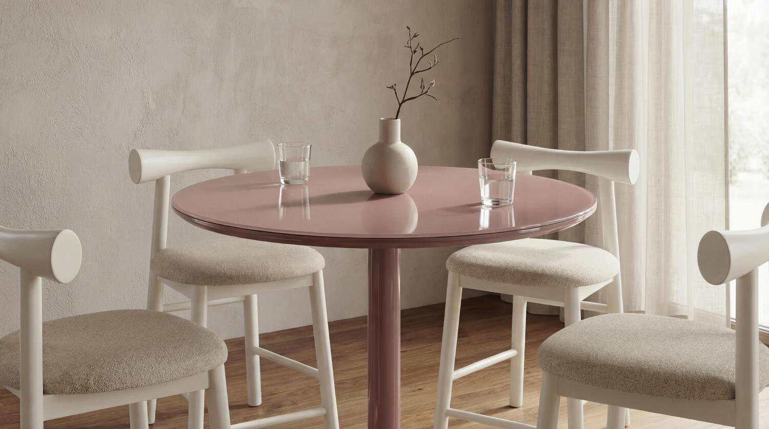 Riven Round Dining Table