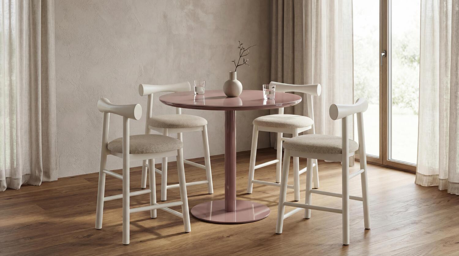 Riven Round Dining Table