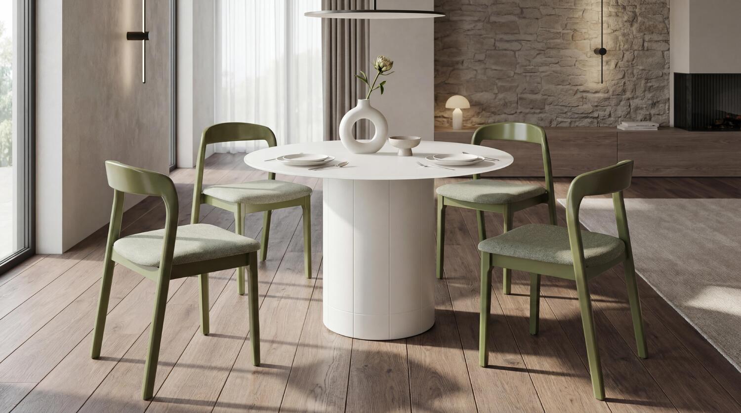 Sylvie Round Dining Table