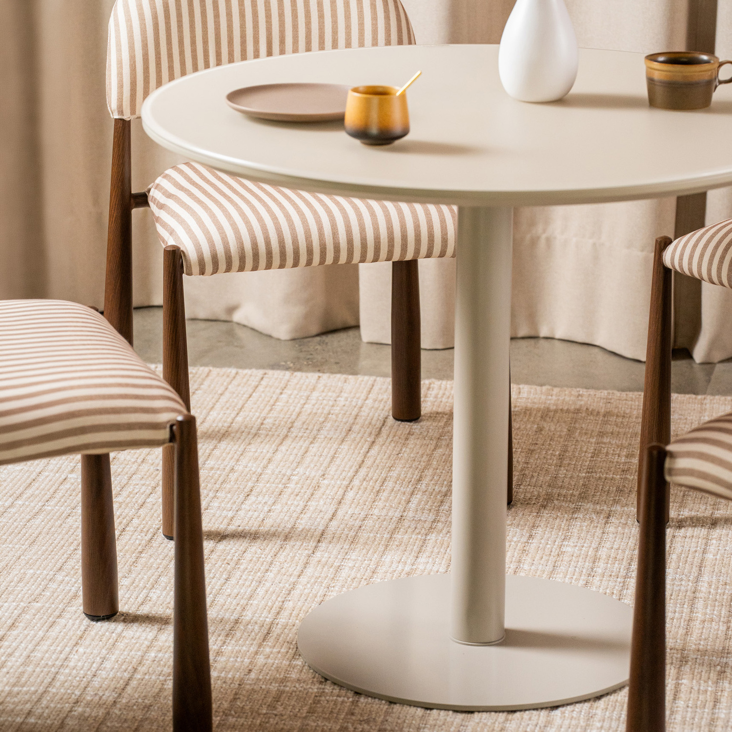 Riven Round Dining Table