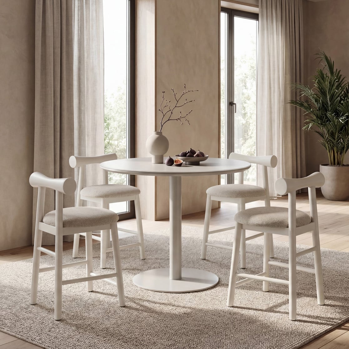 Riven Round Dining Table