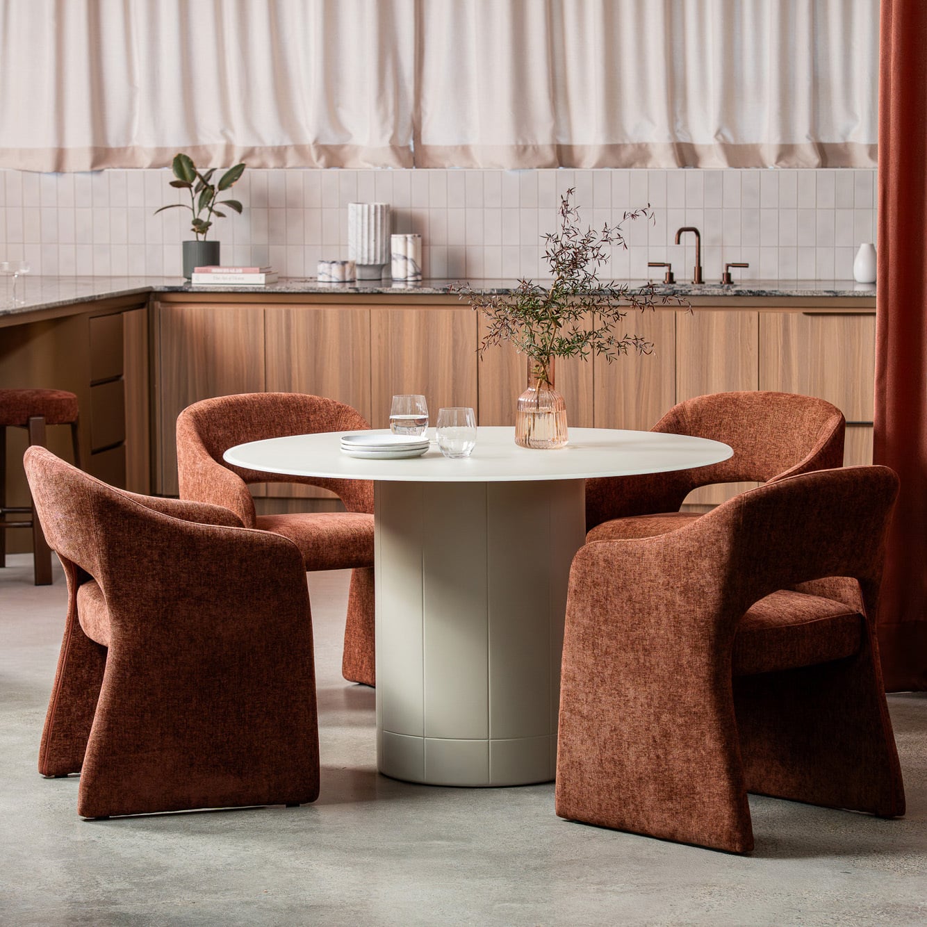 Sylvie Round Dining Table