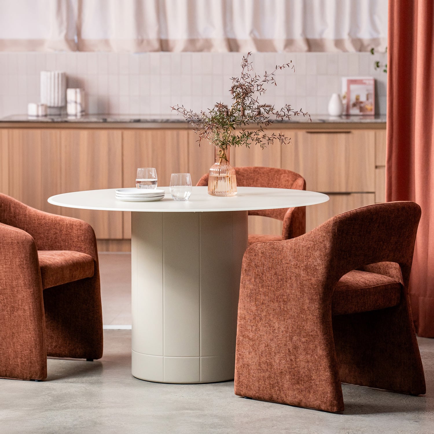Sylvie Round Dining Table
