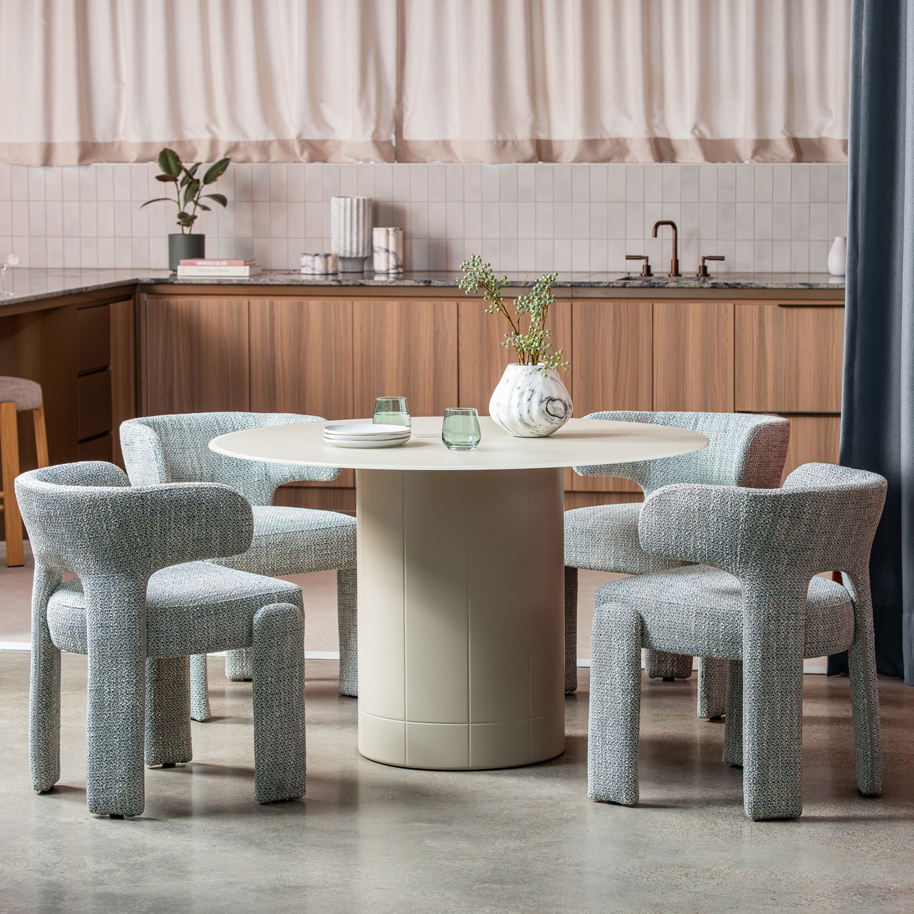 Sylvie Round Dining Table