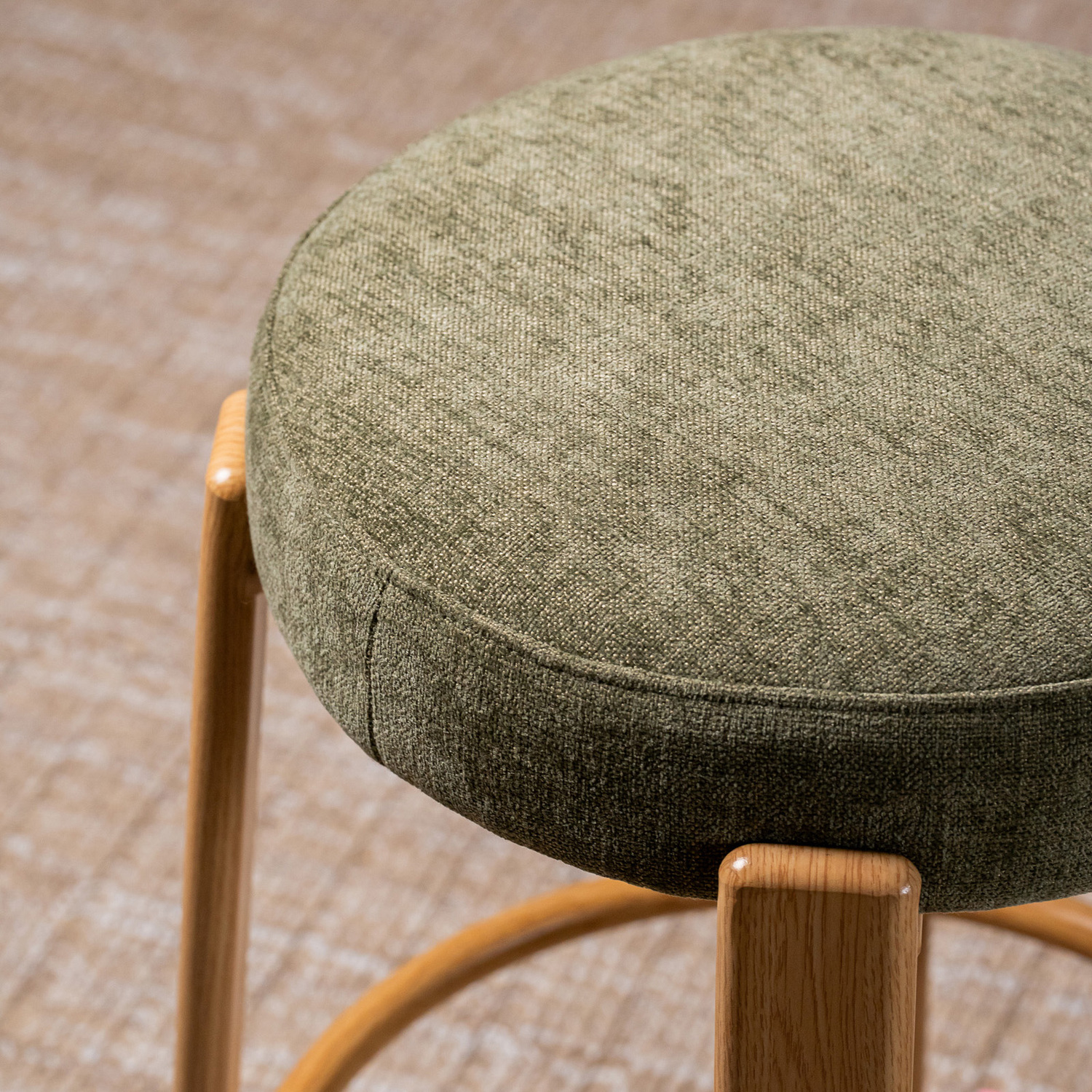 63.5cm Orin Chenille Bar Stools
