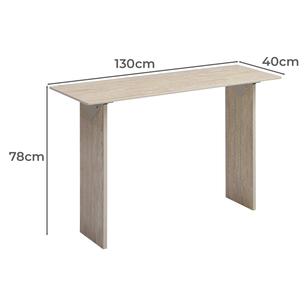 Circe Ceramic Console Table