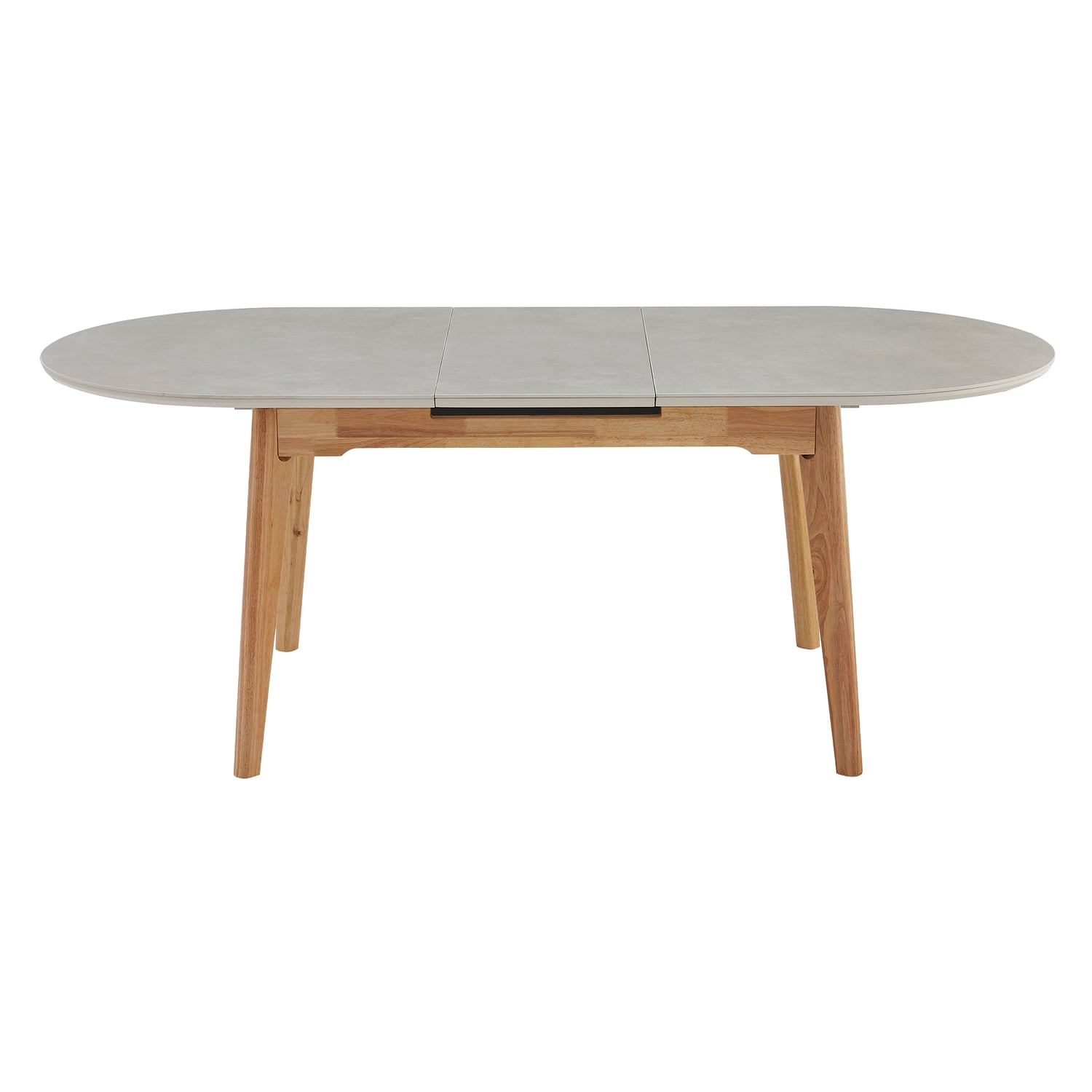 Brier Rubberwood Extendable Dining Table