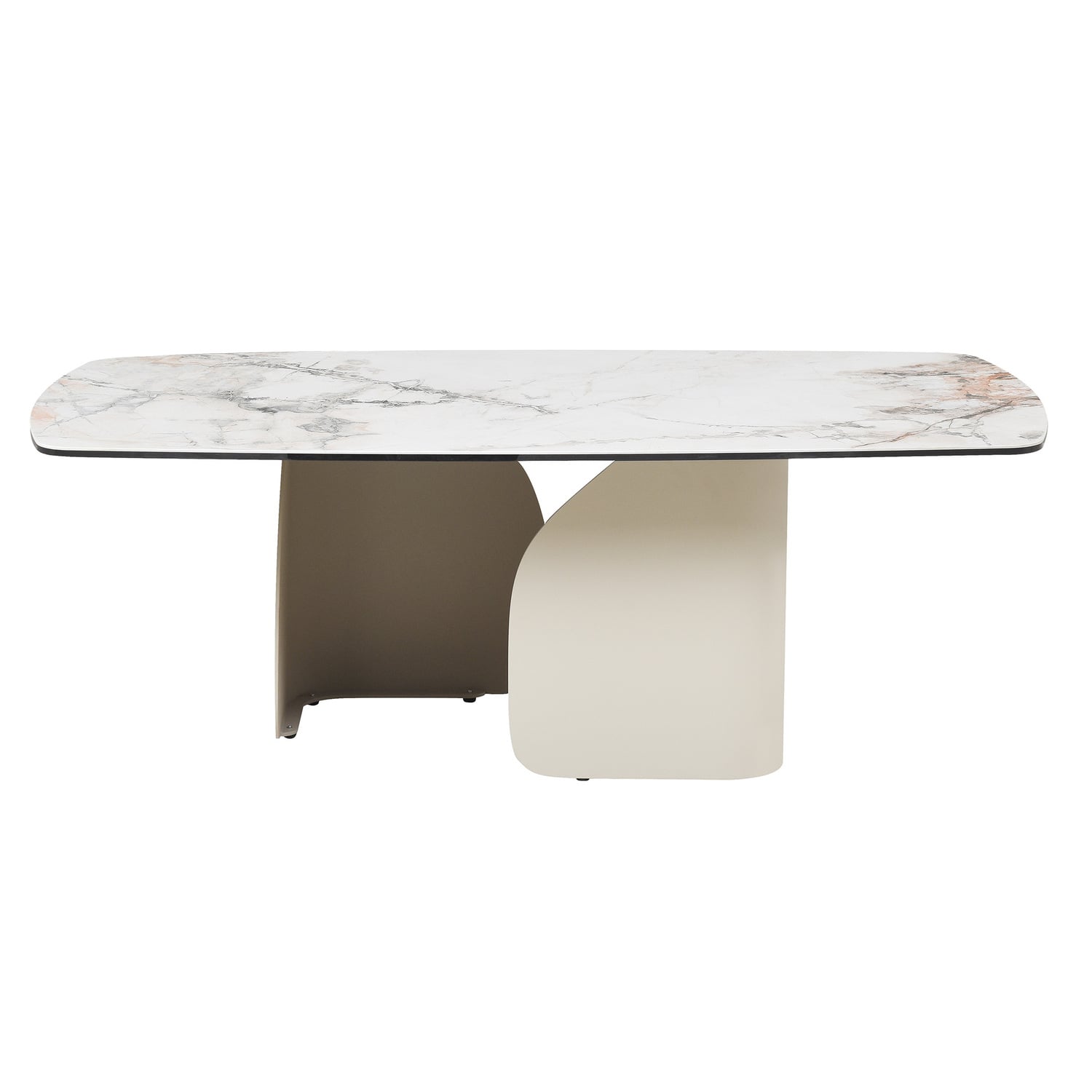 Milford Ceramic & Glass Coffee Table