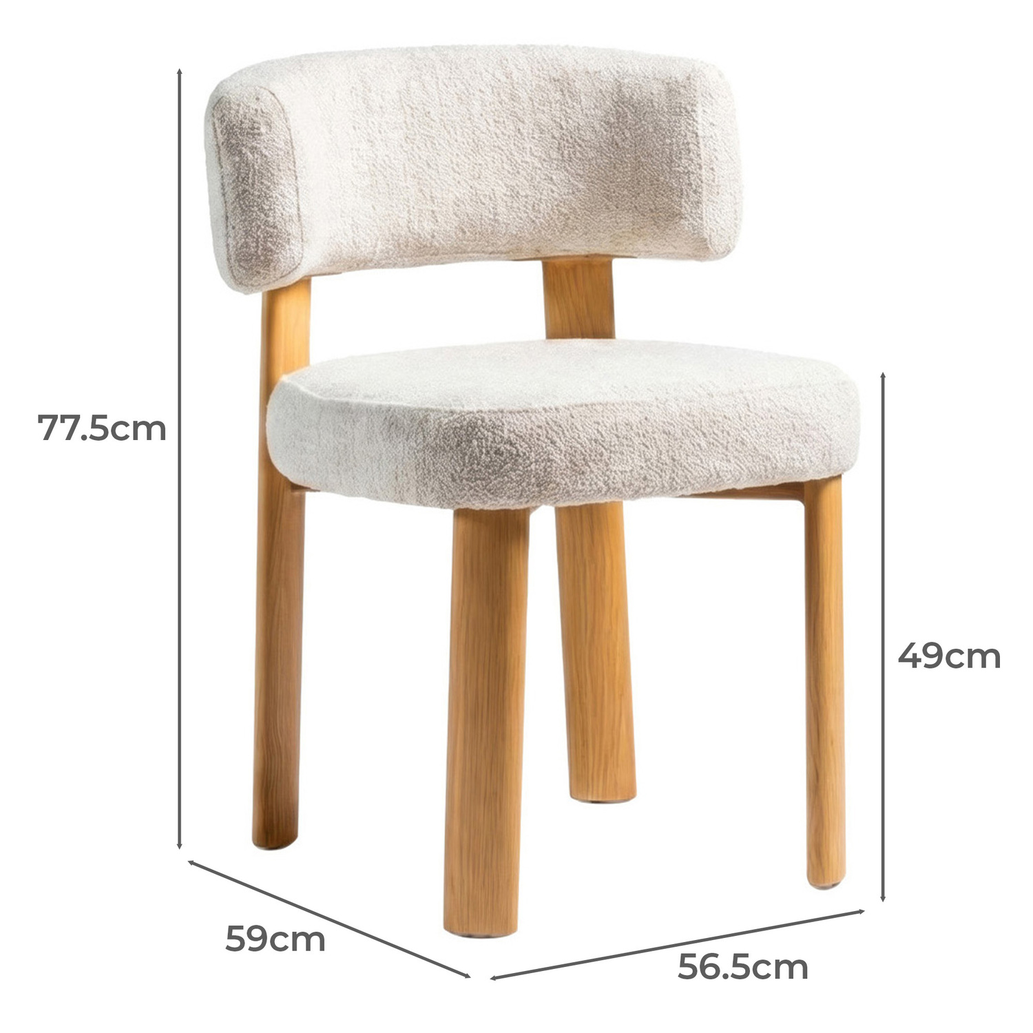 Kalina Chenille Dining Chairs