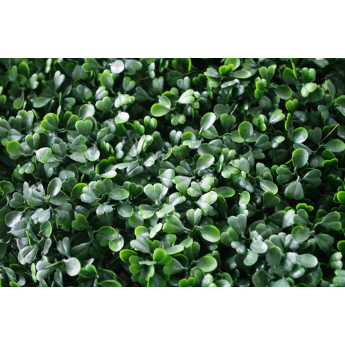 Faux Boxwood Hedge Wall Panel