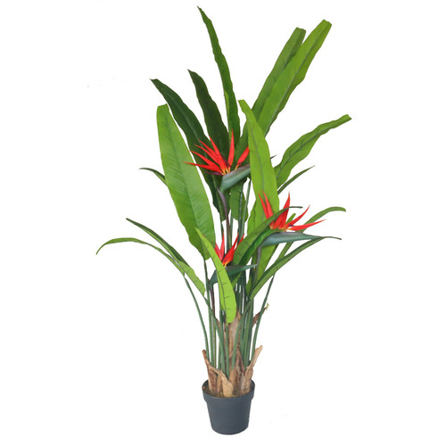 DesignerPlants 130cm Potted Faux Birds Of Paradise Plant & Reviews ...