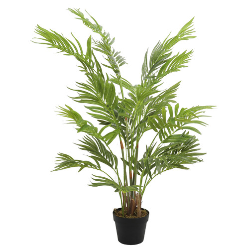 DesignerPlants 120cm Potted Faux Areca Palm | Temple & Webster