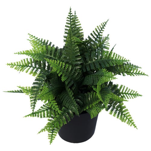 Small Potted Artificial Persa Boston Fern Plant 20cm
