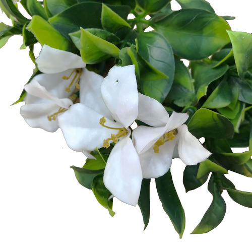 30cm Faux White Flowering Jasmine Stems