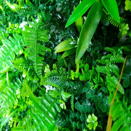 Wild Faux Tropics Vertical Garden