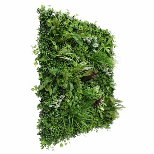 100cm Faux Vista Green Hedge Wall Panel