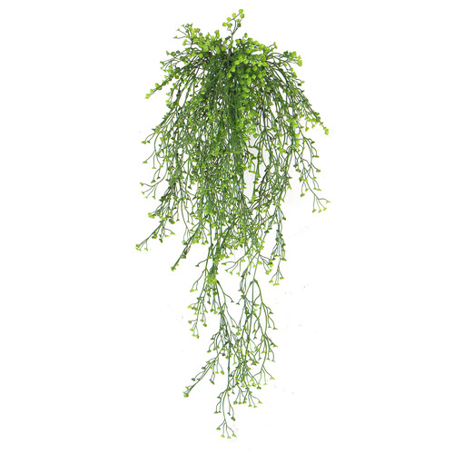 90cm Faux Natural Green Hanging Plant | Temple & Webster