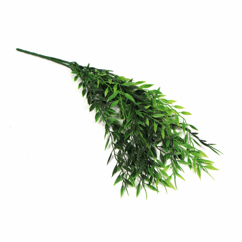 30cm Faux Bamboo Leaf Stem
