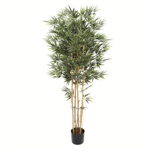 150cm Green Potted Faux Bamboo Trees