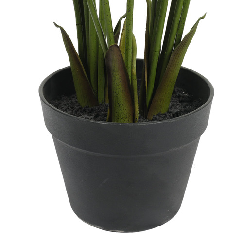120cm Potted Faux Bushy Areca Fern Tree