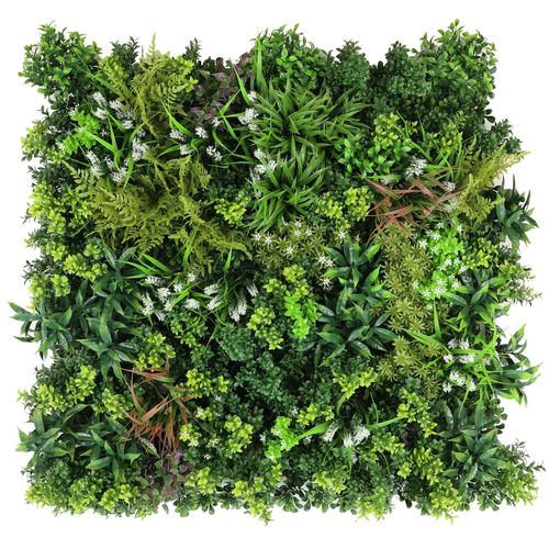 100cm Faux Jungle Vertical Garden Wall Panel Temple & ster