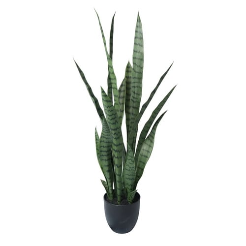 90cm Riley Potted Faux Snake Plant