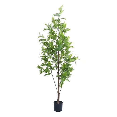 180cm Orpen Potted Faux Bracken Palm Tree