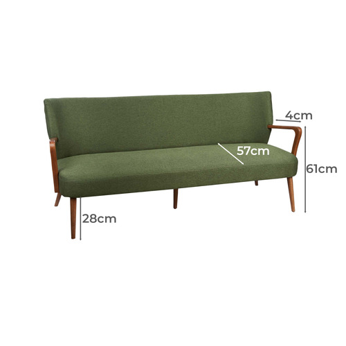 Cooper 3 Seater Upholstered Sofa