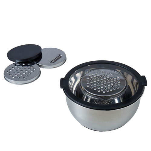 Best Buy: Cuisinart Mixing Bowl with Graters Stainless Steel CTG-00-MBG