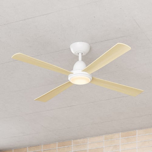 Combat 122cm DC Ceiling Fan with LED Light