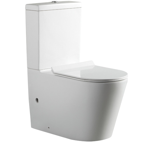 Flay-R Ceramic Rimless Toilet Suite