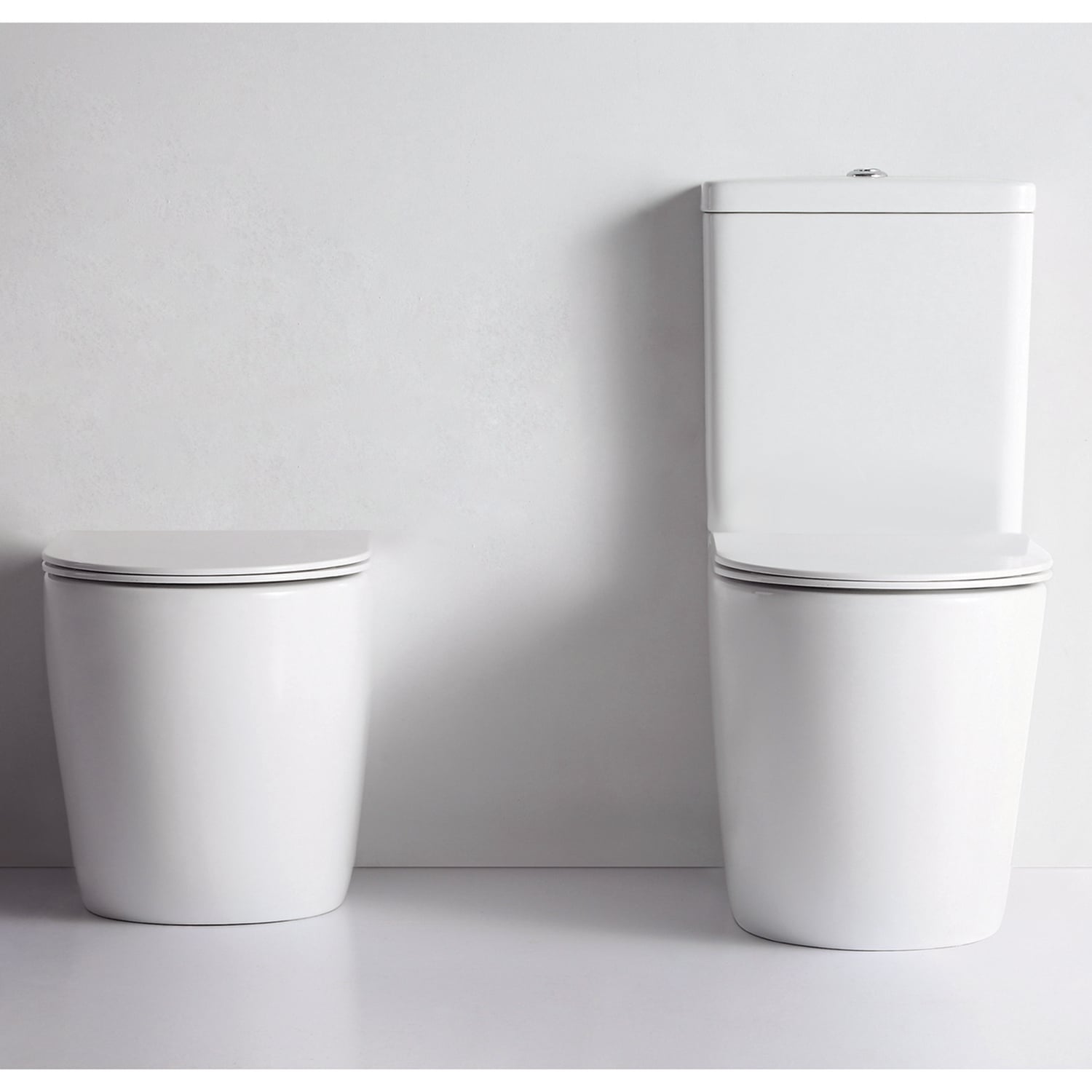 Alexander-R Ceramic Rimless Toilet Suite