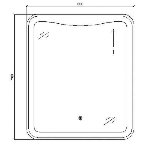 Caloocan Long LED Bathroom Wall Mirror