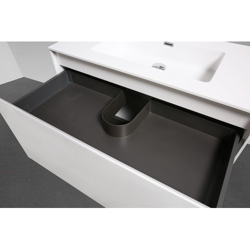 Prado Wall Mounted Bathroom Vanity Unit