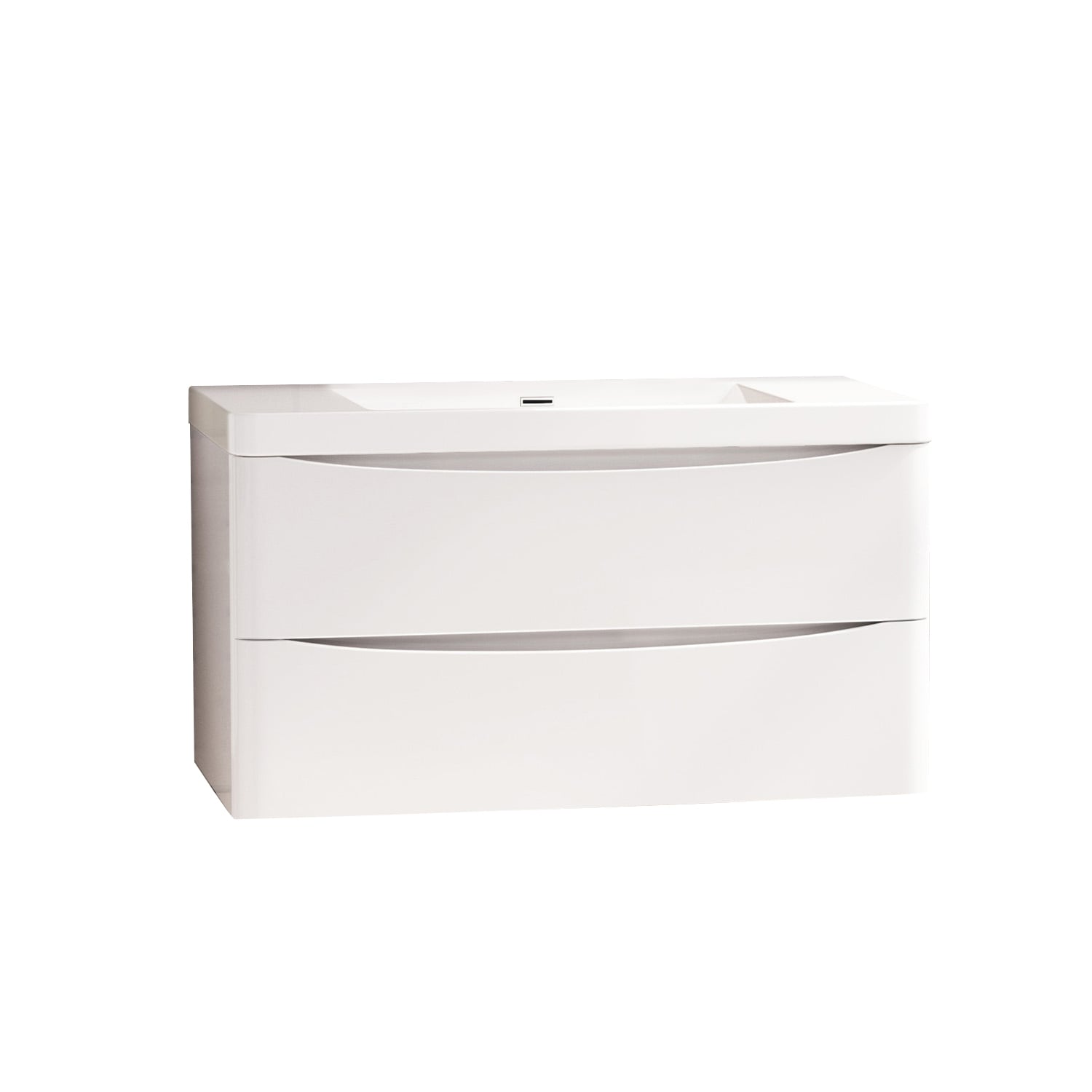 50 x 120cm Ancona Wall Mounted Bathroom Vanity Unit