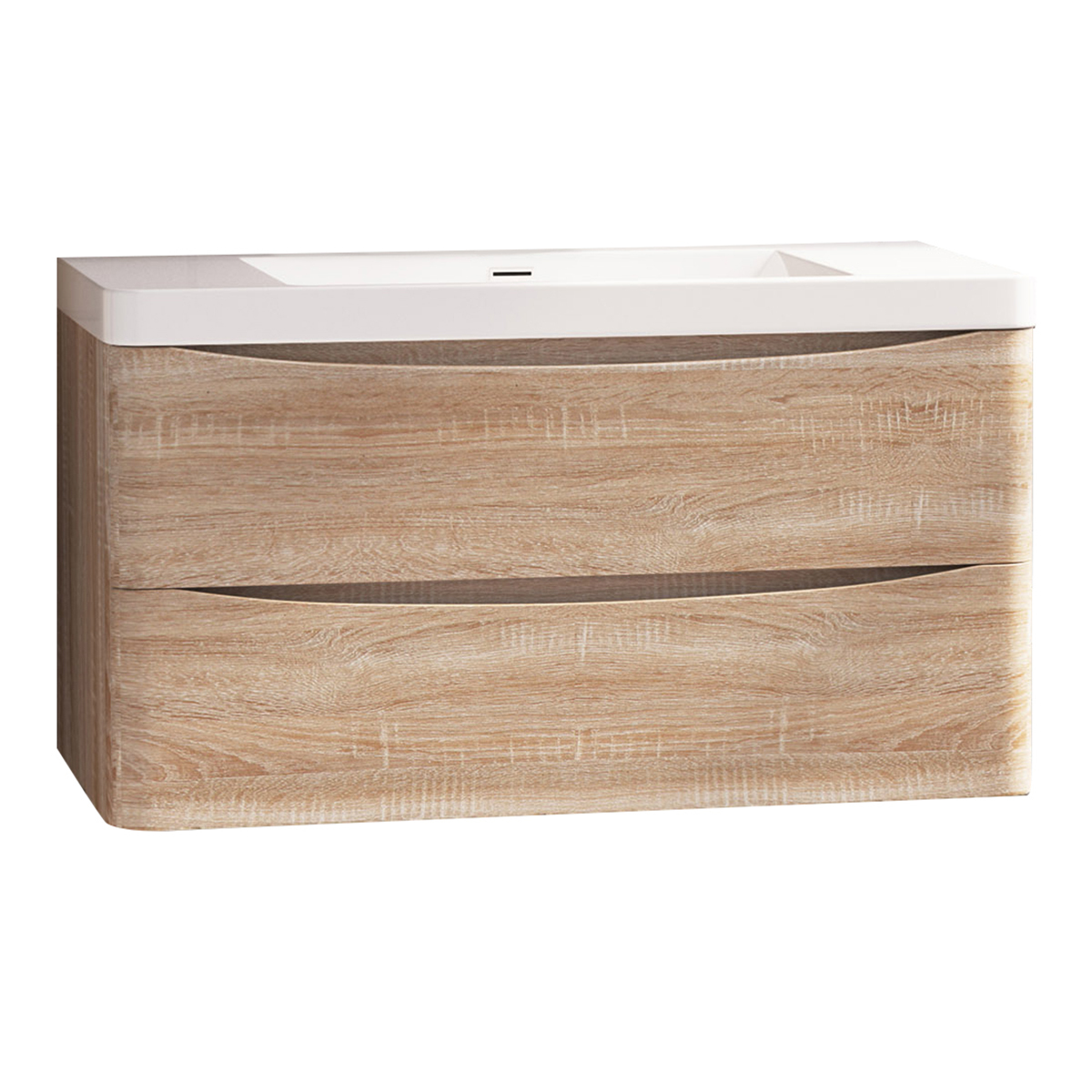 50 x 120cm Ancona Wall Mounted Bathroom Vanity Unit