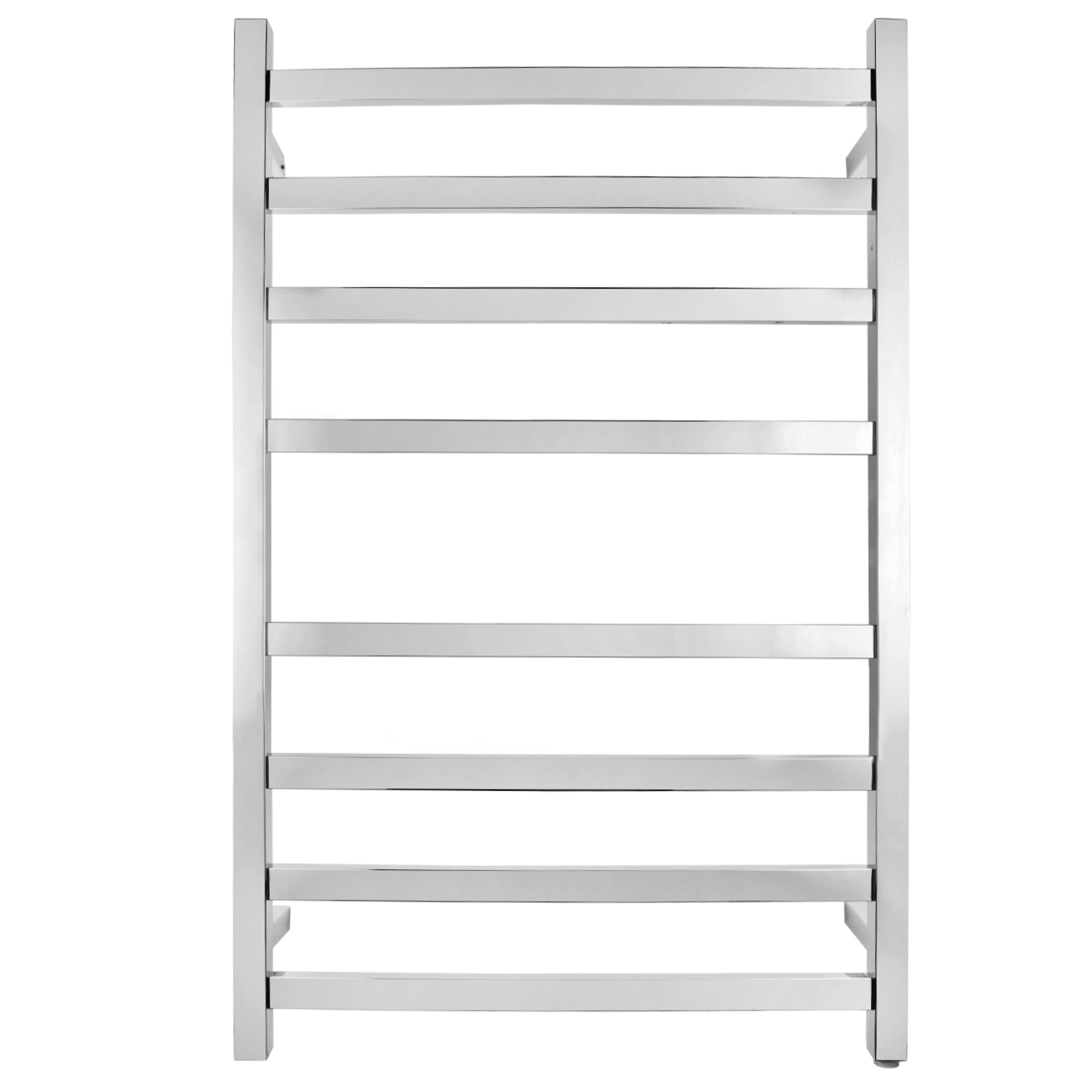 8 Bar Wall Mounted Heated Towel Rail