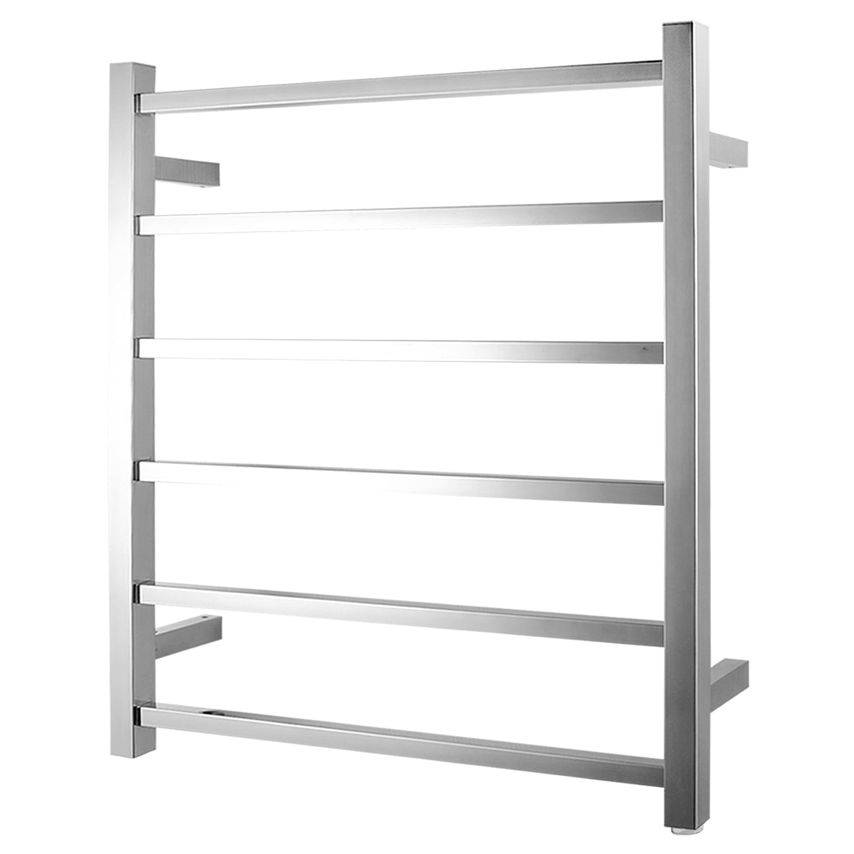 6 Bar Wall Mounted Heated Towel Rail