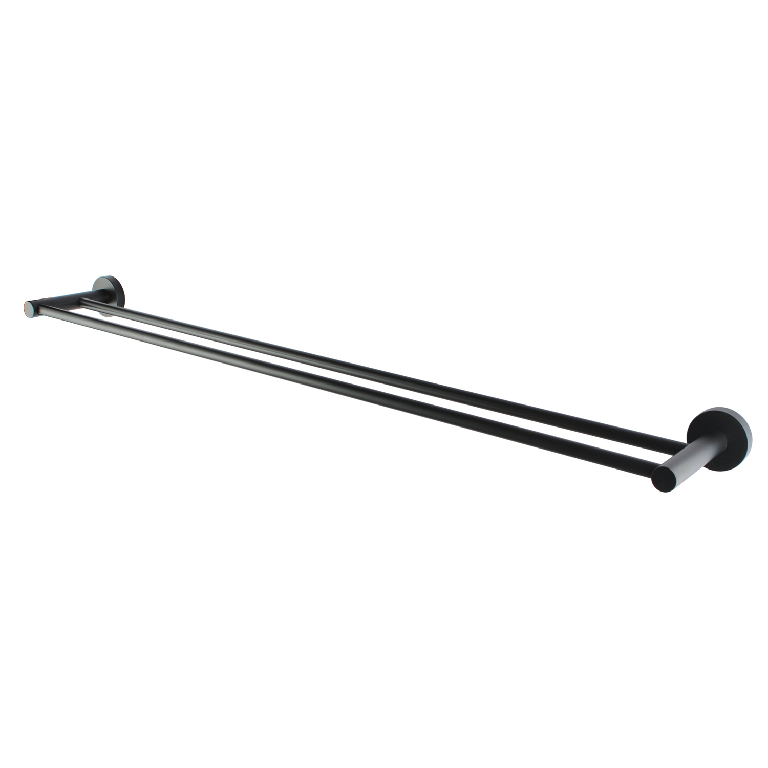 Round Double Towel Rail