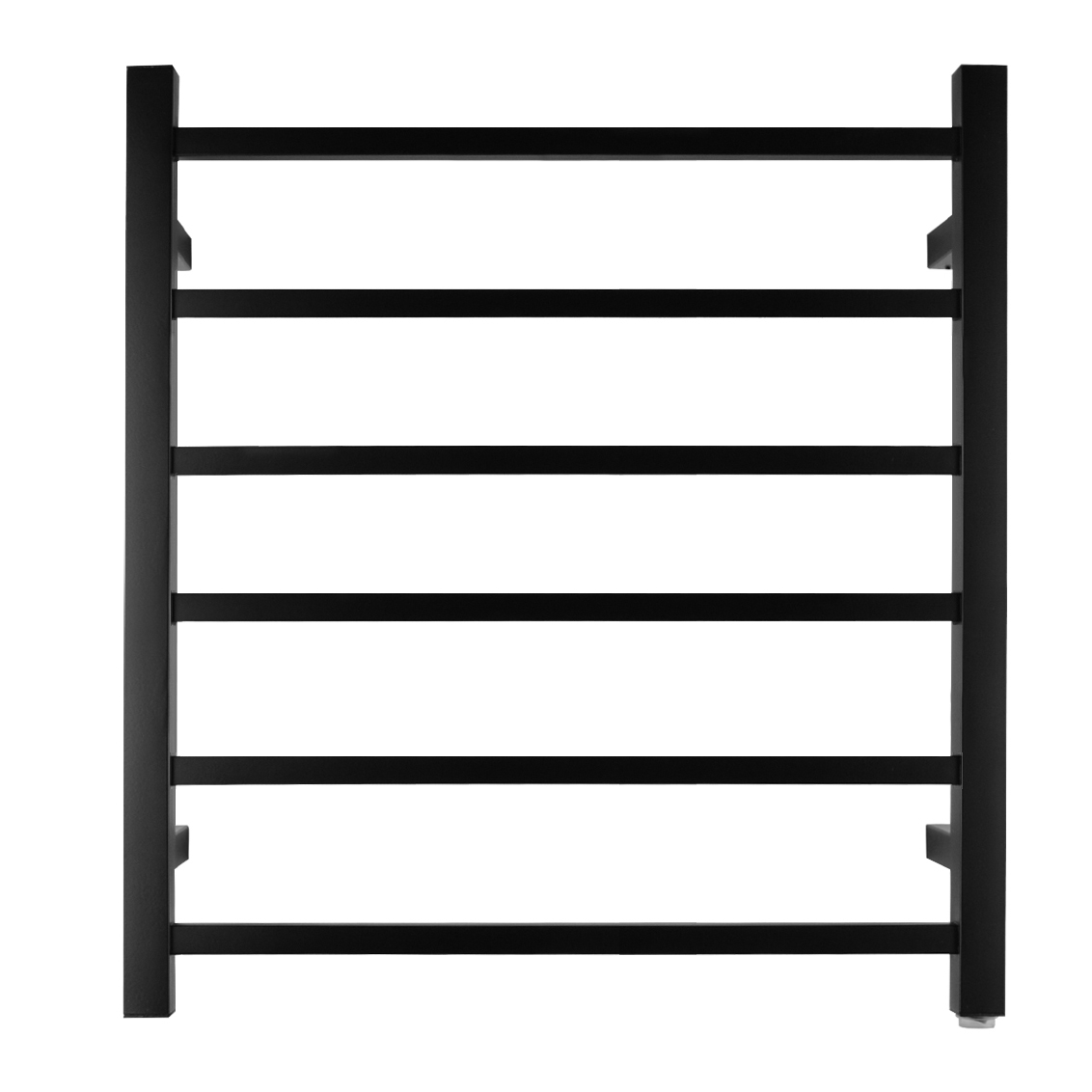 6 Bar Wall Mounted Heated Towel Rail