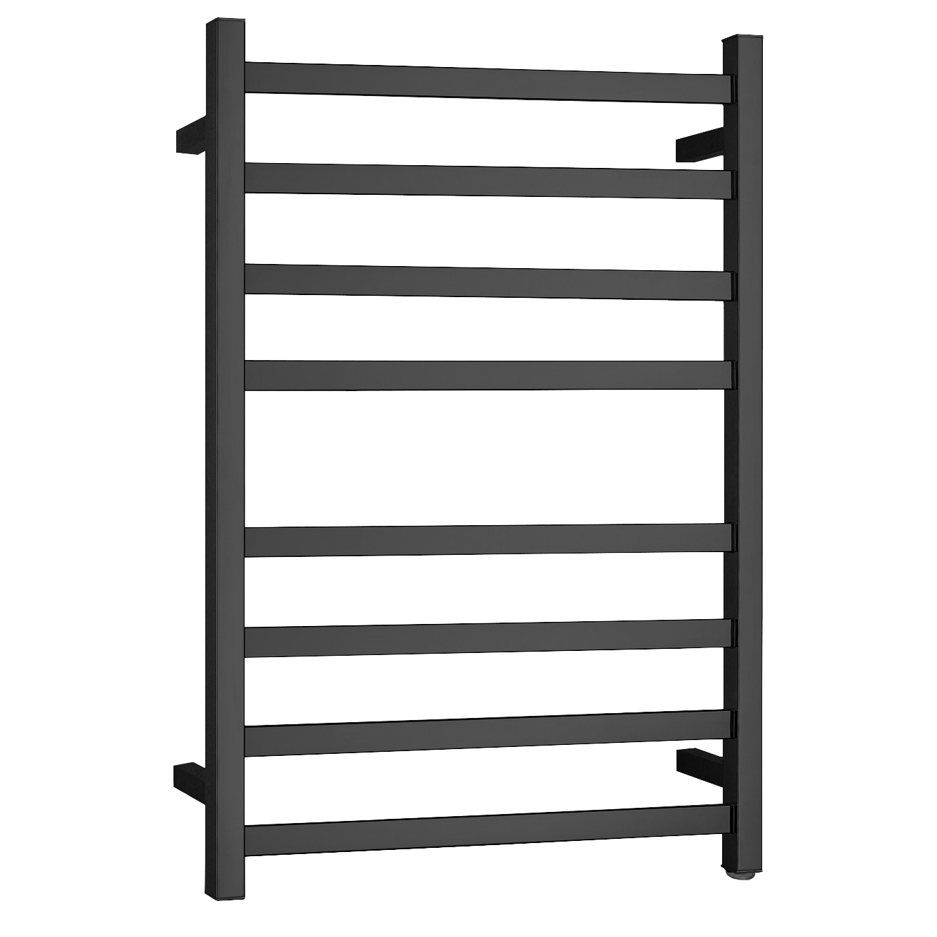 8 Bar Wall Mounted Heated Towel Rail